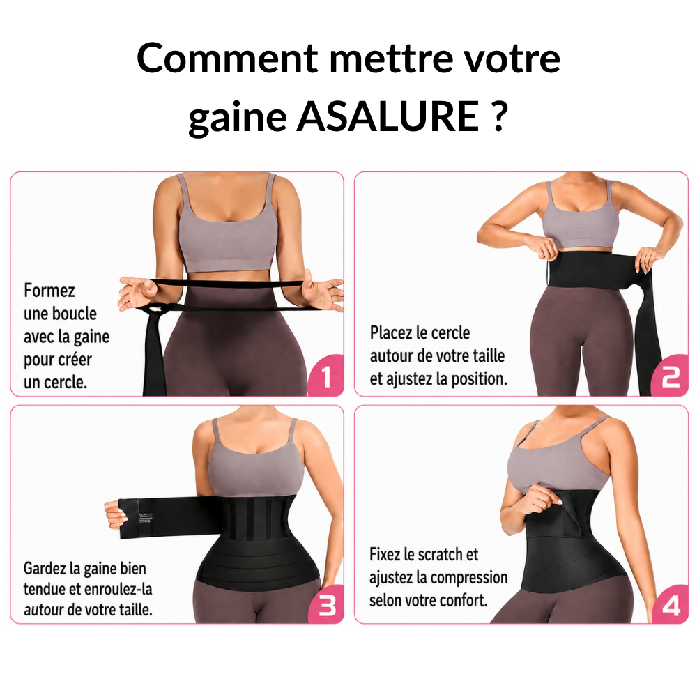 Gaine sans taille — Ventre plat instantané